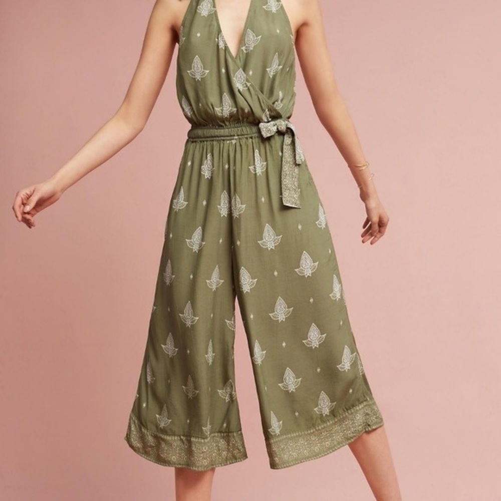 Faithfull the Brand Lima Halter Midi Jumpsuit